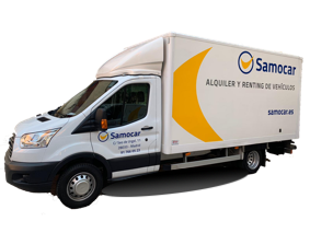 alquiler furgón mudanza